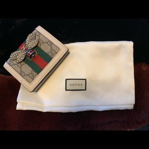 Gucci jeweled wallet